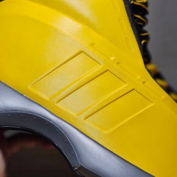 Adidas Crazy 1 Lakers Kobe Bryant Basketball Shoes Team Yellow Black Men\'s 8 New main image 15